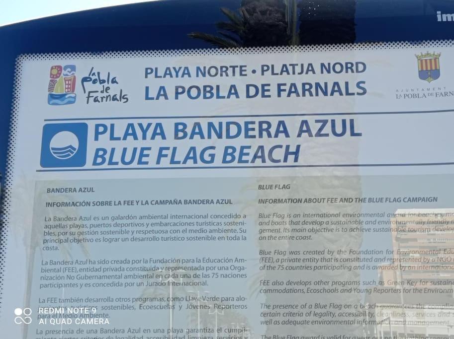 Beach Nice Flat Playa Pobla de Farnals Exteriör bild